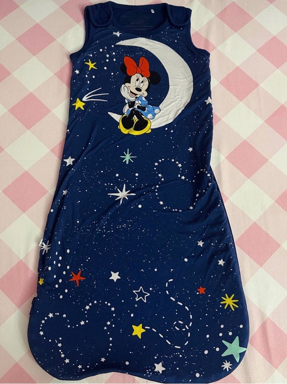 Little Sleepies Minnie Mouse Bamboo Viscose 0-6M Sleepy Bag Wearable Blanket